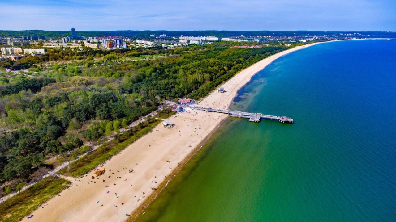 Premium Apartments Plaza Brzezno Gdansk Bagian luar foto